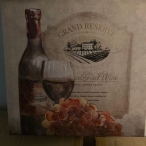 Wall painting (wine theme)